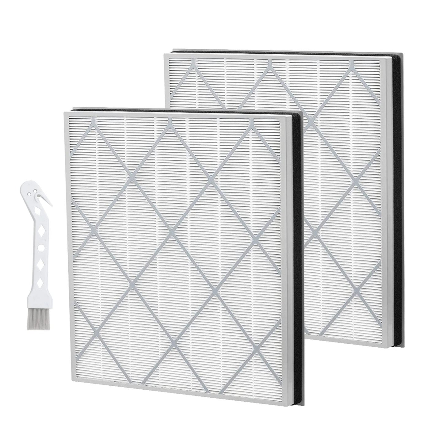 Compatible With Shark H13 HEPA Air Purifier HE401 HE402 HE405 HE400 Replacement Filter 2 Pack-Laukowind