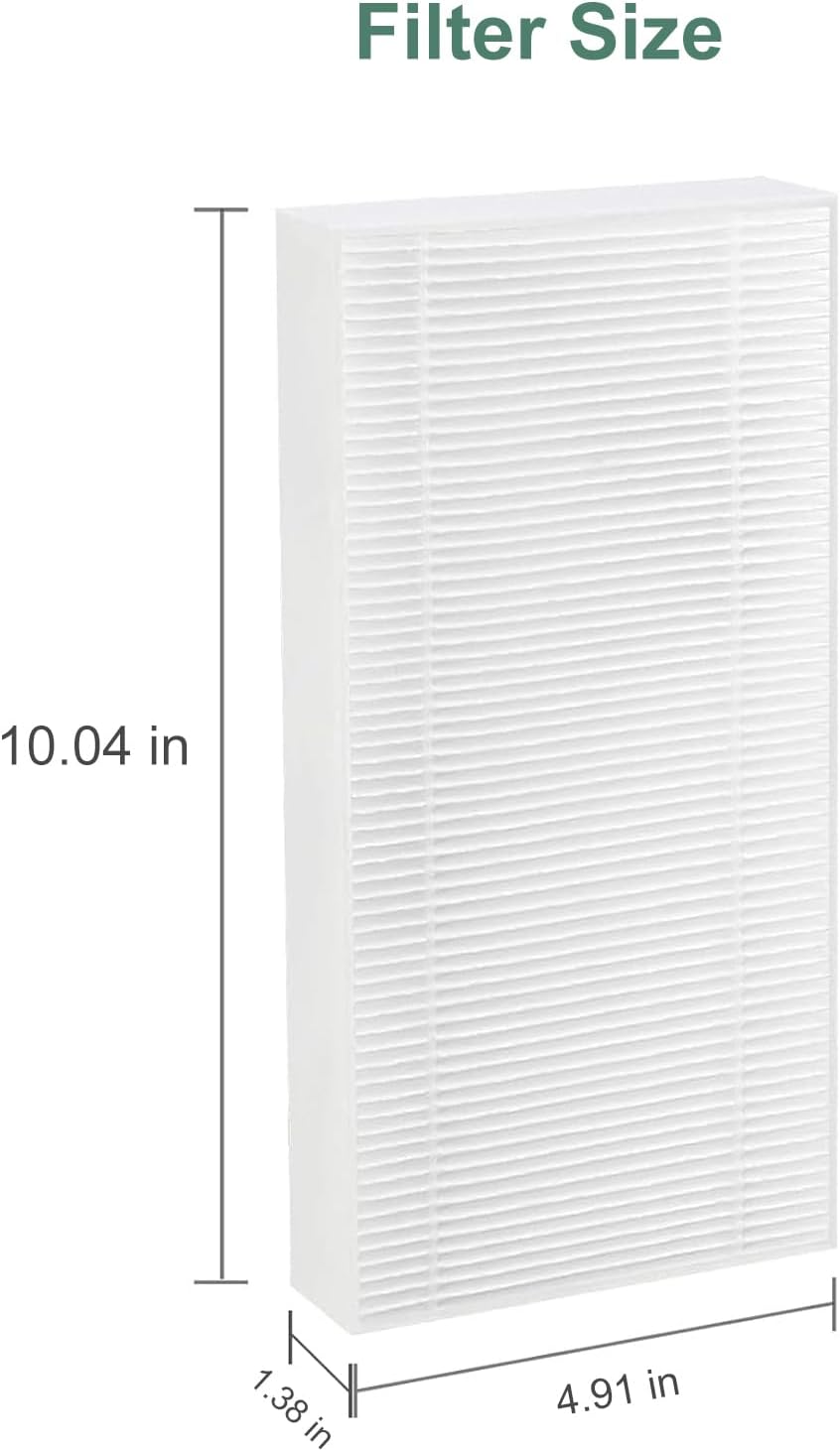 Febreze Air Purifier Filter Replacement For FRF102B Compatible With Honeywell U Filter HRF201B 4 Pack-Laukowind