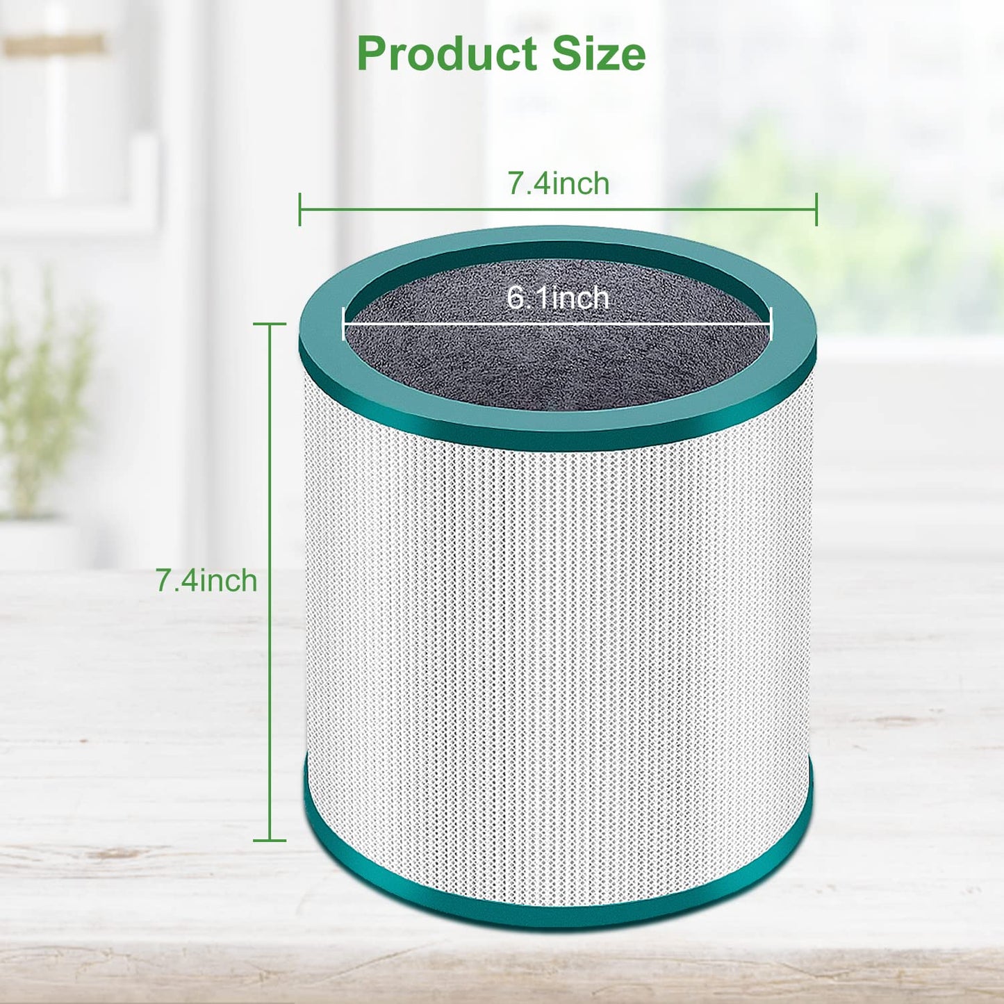 TP01 TP02 Replacement Filter Compatible With Pure Cool Link TP01/TP02/TP03/BP01-Laukowind