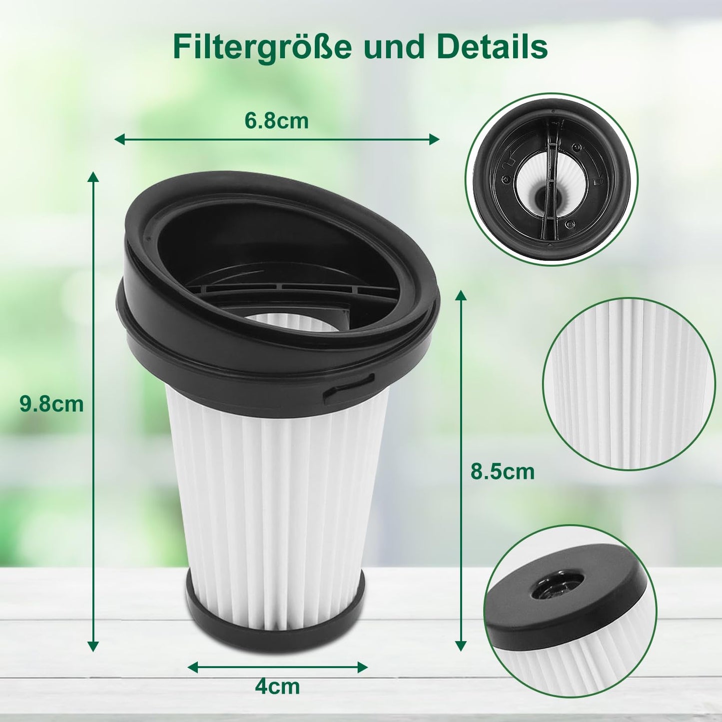 For Grundig Vacuum Filter Cleaner VCH9829 VCH9832 VCH9629 VCH9630 VCH9631 VCH963-Laukowind