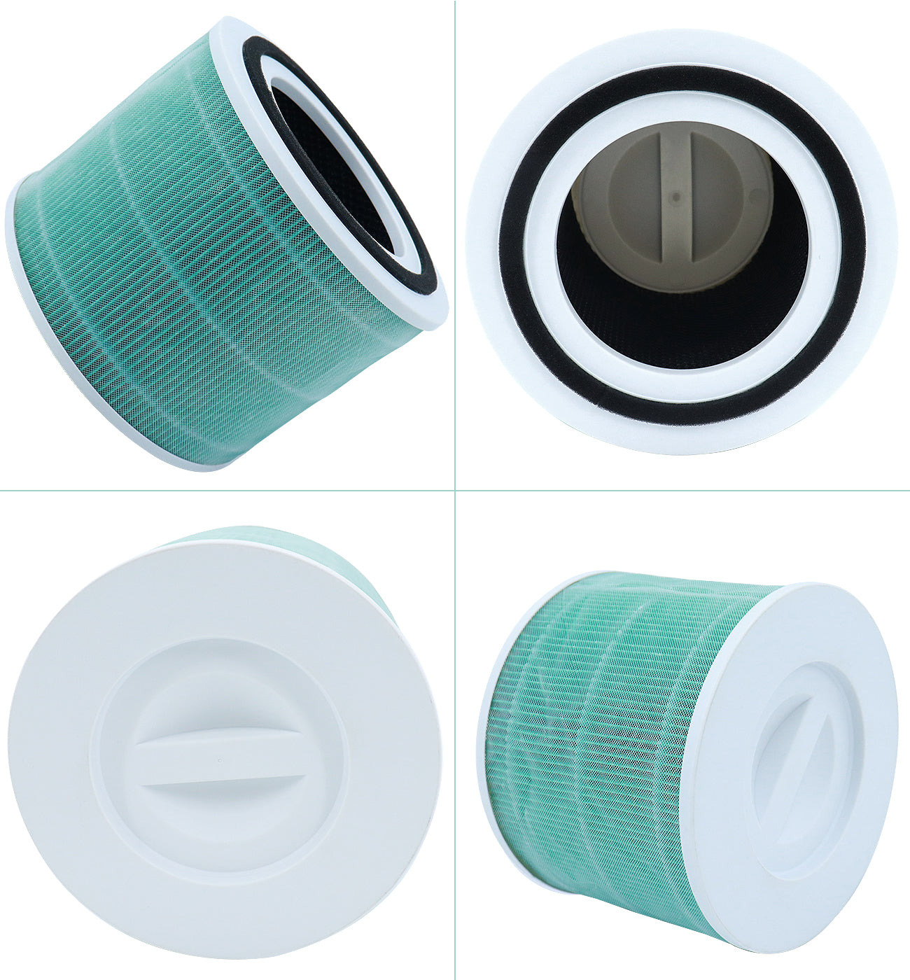 For LEVOIT Core 300S Filte Replacement Air Purifier Parts Green 2Pack-Laukowind