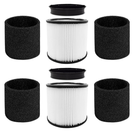 Cero 90304 Spare Filter Compatible With Shop Vac 90304, 90350, 90333, 90585 Vacuum Cleaner