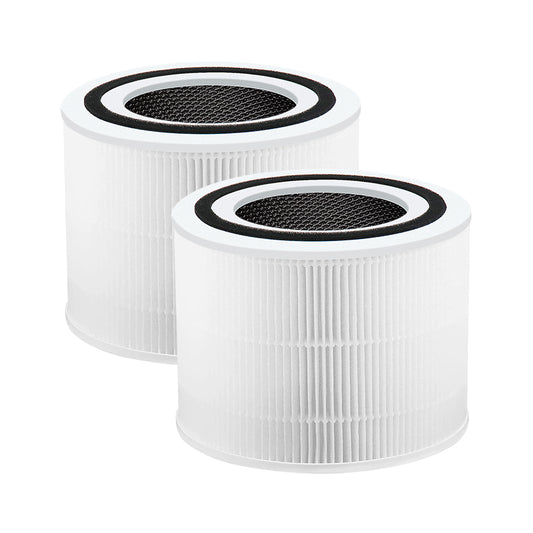 For LEVOIT Core 300 Air Purifier Parts True Replacement Filter 2 Pack,White-Laukowind