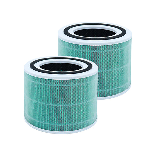 For LEVOIT Core 300S Filte Replacement Air Purifier Parts Green 2Pack-Laukowind